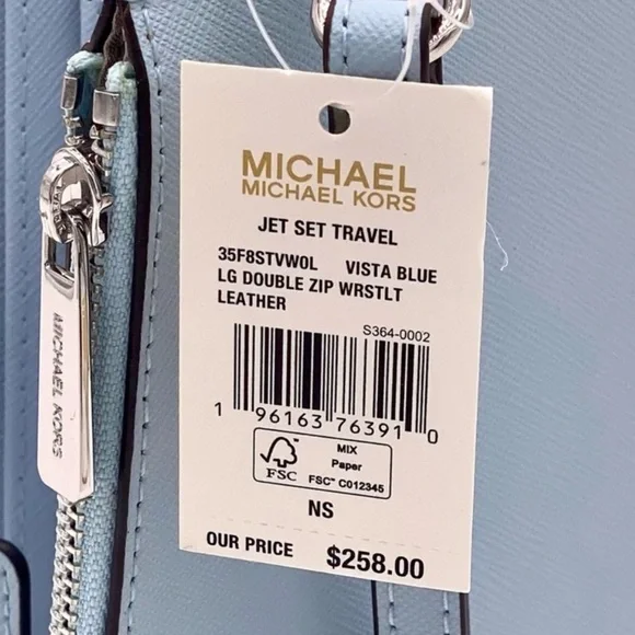 Michael Kors DoubleZip Wallet Wristlet
Phone Case VISTA BLUE - Picture 9 of 12